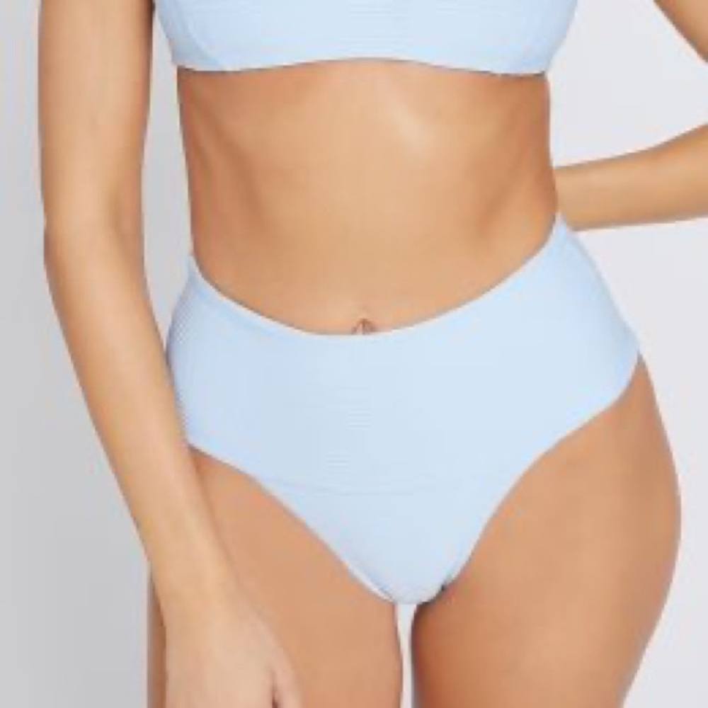 L*Space Sky Blue Desi Bottom Ribbed size XS